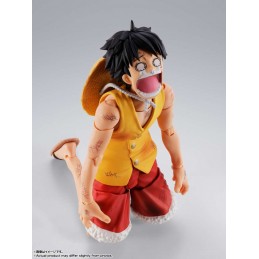 BANDAI ONE PIECE MONKEY D. LUFFY MARINEFORD S.H. FIGUARTS SERIES PVC ACTION FIGURE