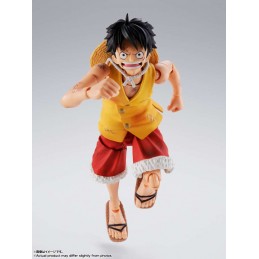 BANDAI ONE PIECE MONKEY D. LUFFY MARINEFORD S.H. FIGUARTS SERIES PVC ACTION FIGURE