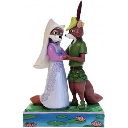ENESCO DISNEY TRADITIONS ROBIN HOOD AND LADY MARIAN STATUE FIGURE