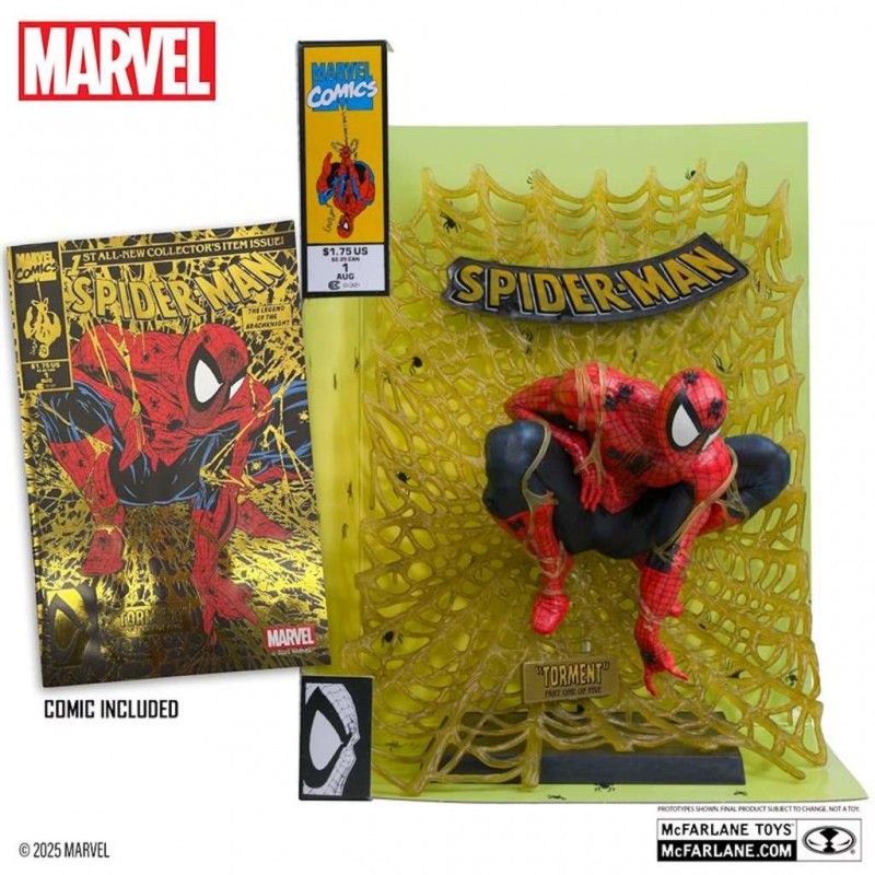 MARVEL COLLECTION PVC STATUE SPIDER-MAN (SPIDER-MAN 1) VARIANT 1/6 STATUA FIGURE MC FARLANE