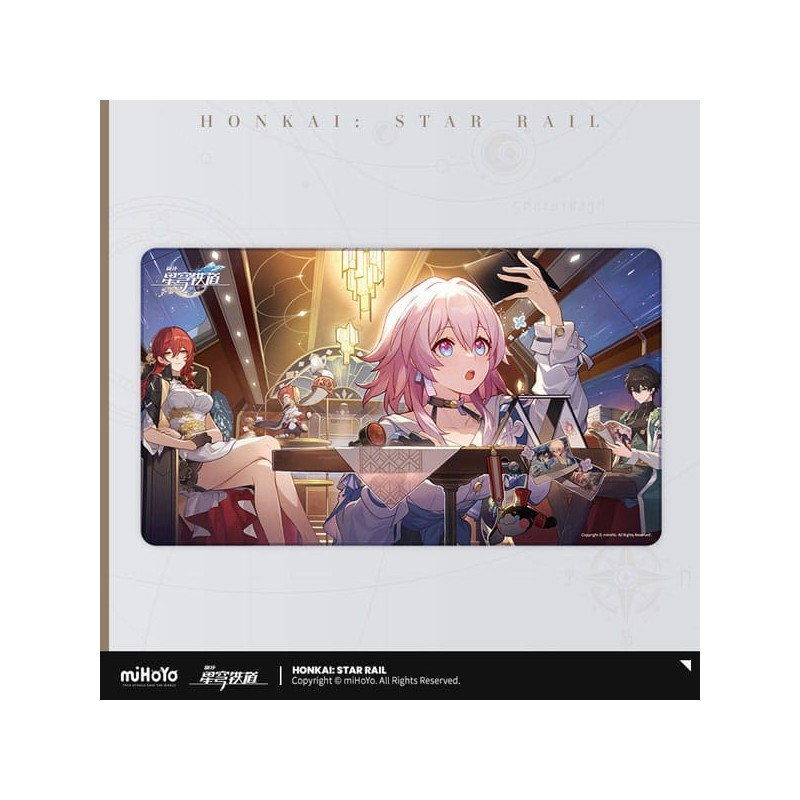 HONKAI STAR RAIL STAR SEEKING JOURNEY MOUSEMAT 70X45CM TAPPETINO DA GIOCO MIHOYO HONKAI STAR RAIL STAR SEEKING JOURNEY MOUSEMAT 70X45CM TAPPETINO DA GIOCO MIHOYO