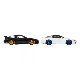 HOT WHEELS PREMIUM CAR CULTURE 2-PACK NISSAN 180SX TYPE X AND NISSAN SILEIGHTY 1/64 DIECAST MODELS MATTEL HOT WHEELS PREMIUM CAR CULTURE 2-PACK NISSAN 180SX TYPE X AND NISSAN SILEIGHTY 1/64 DIECAST MODELS MATTEL