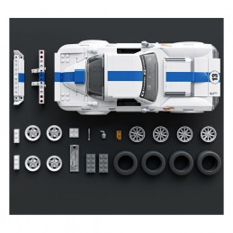 MATTEL HOT WHEELS MATTEL BRICK SHOP CORVETTE GRAND SPORT 1/16 BUILDING SET MODEL MATTEL HOT WHEELS MATTEL BRICK SHOP CORVETTE GRAND SPORT 1/16 BUILDING SET MODEL