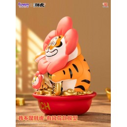 FUNISM I AM NOT FAT TIGER ALEXANDER THE TIGER RICH FLOWER 1/7 FIGURE STATUE