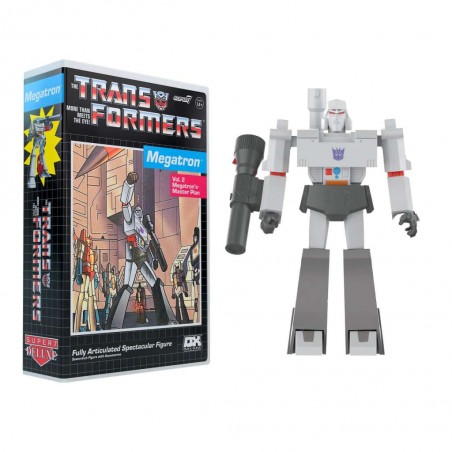 TRANSFORMERS DELUXE MEGATRON VHS ACTION FIGURE