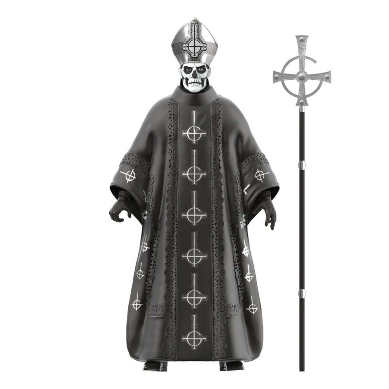 GHOST DELUXE PAPA EMERITUS II ACTION FIGURE SUPER7