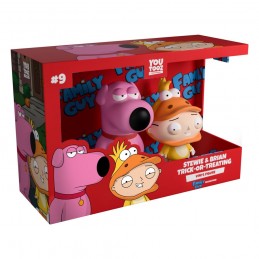FAMILY GUY I GRIFFIN STEWIE E BRIAN TRICK OR TREATING VINYL FIGURE YOUTOOZ