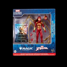 MARVEL LEGENDS X MAGIC THE GATHERING MARY JANE WATSON IRON SPIDER ACTION FIGURE HASBRO MARVEL LEGENDS X MAGIC THE GATHERING MARY JANE WATSON IRON SPIDER ACTION FIGURE HASBRO