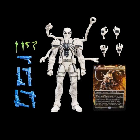 MARVEL LEGENDS X MAGIC THE GATHERING AGENT ANTI-VENOM ACTION FIGURE