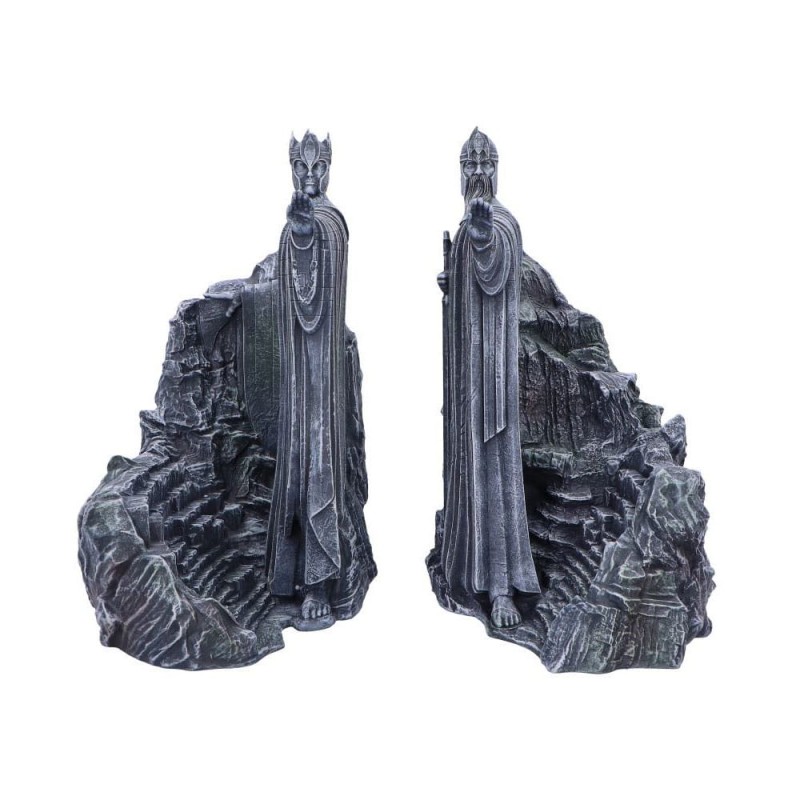 THE LORD OF THE RINGS GATES OF ARGONATH BOOKENDS FERMALIBRI IN RESINA 31CM NEMESIS NOW