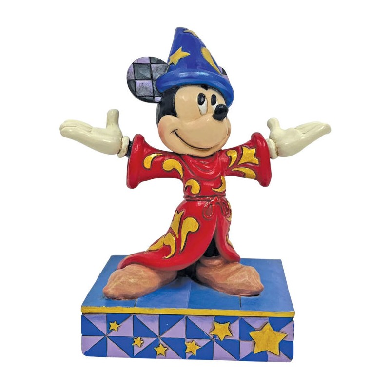 DISNEY TRADITIONS TOPOLINO STREGONE STATUA FIGURE ENESCO