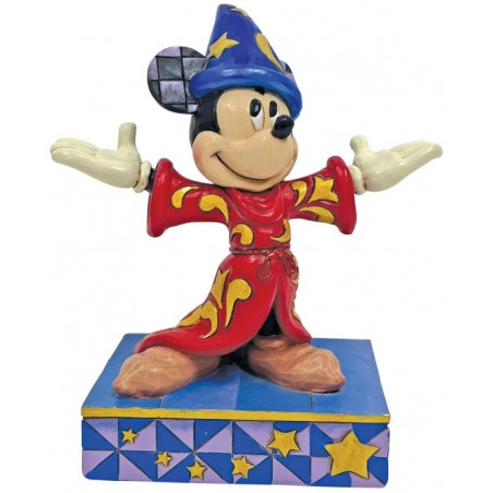 DISNEY TRADITIONS TOPOLINO STREGONE STATUA FIGURE