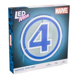 PALADONE PRODUCTS MARVEL FANTASTICI 4 LOGO LED NEON LIGHT PALADONE PRODUCTS MARVEL FANTASTICI 4 LOGO LED NEON LIGHT