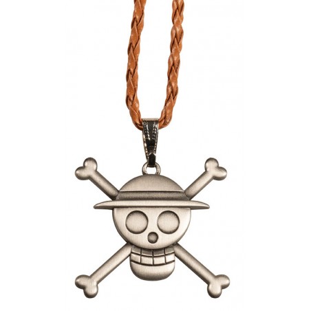 ONE PIECE SKULL COLLANA