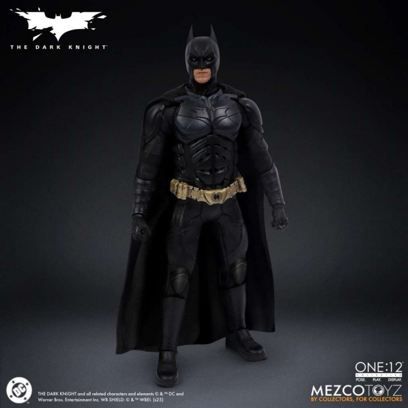 MEZCO TOYS BATMAN THE DARK KNIGHT ONE:12 COLLECTIVE SERIES 17CM ACTION FIGURE