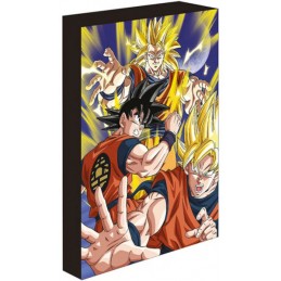 PYRAMID INTERNATIONAL DRAGON BALL Z GOKU SUPER SAIYAN LIGHT CANVAS 30X40CM PYRAMID INTERNATIONAL DRAGON BALL Z GOKU SUPER SAIYAN LIGHT CANVAS 30X40CM