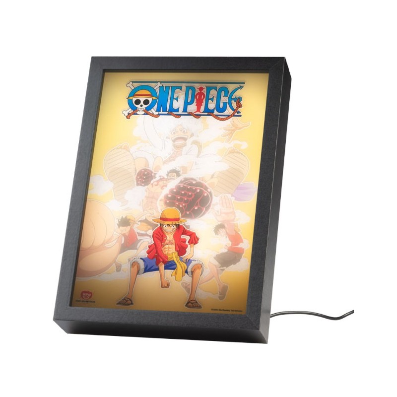 ONE PIECE MONKEY D. LUFFY QUADRO RETROILLUMINATO 20X30CM GRUPO ERIK