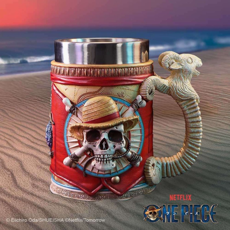 NEMESIS NOW ONE PIECE MONKEY D. LUFFY RESIN TANKARD NEMESIS NOW ONE PIECE MONKEY D. LUFFY RESIN TANKARD
