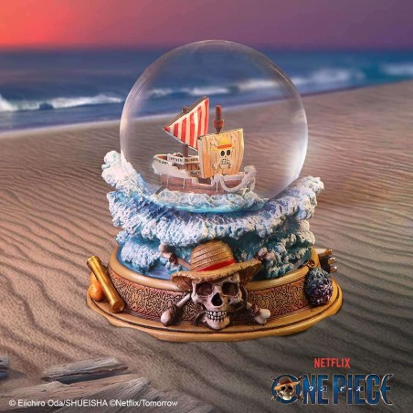 ONE PIECE GOING MERRY SNOW GLOBE PALLA CON NEVE