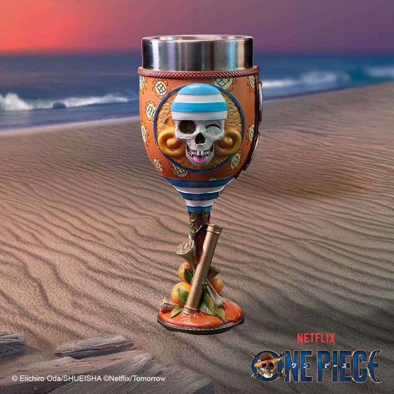 NEMESIS NOW ONE PIECE NAMI RESIN GOBLET NEMESIS NOW ONE PIECE NAMI RESIN GOBLET