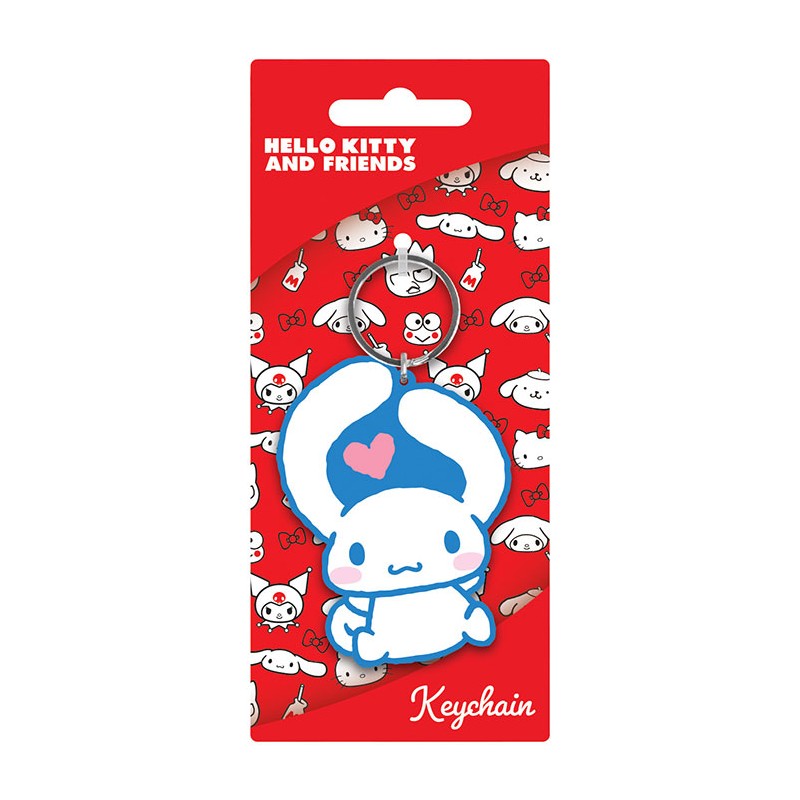 PYRAMID INTERNATIONAL HELLO KITTY SANRIO CINNAMOROLL KEYCHAIN KEYRING