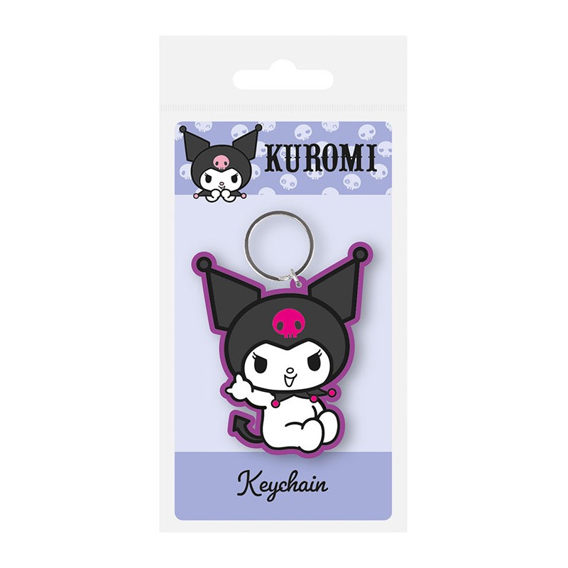PYRAMID INTERNATIONAL HELLO KITTY SANRIO KUROMI ROCKING KEYCHAIN KEYRING