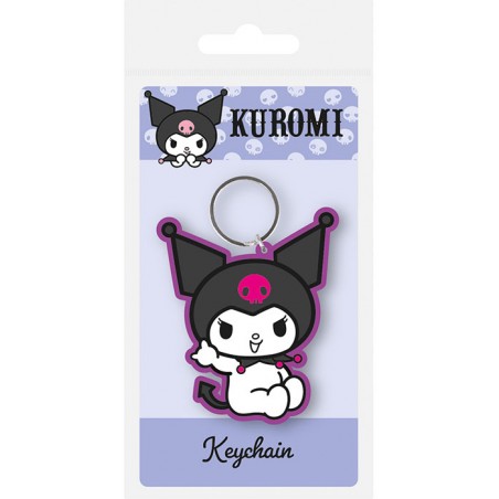 HELLO KITTY SANRIO KUROMI ROCKING KEYCHAIN KEYRING