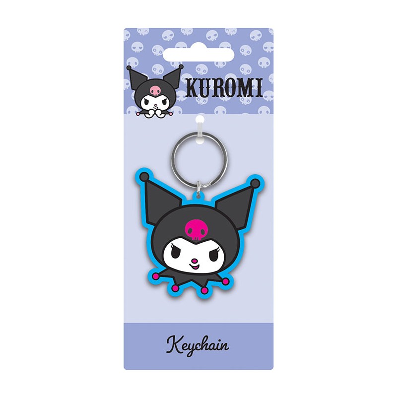 PYRAMID INTERNATIONAL HELLO KITTY SANRIO KUROMI SMILE KEYCHAIN KEYRING