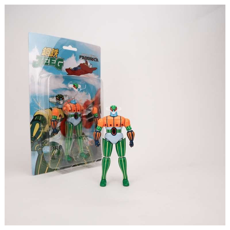 JEEG ROBOT MINI METAL FABBRICA RETRO ORANGE ACTION FIGURE HL PRO