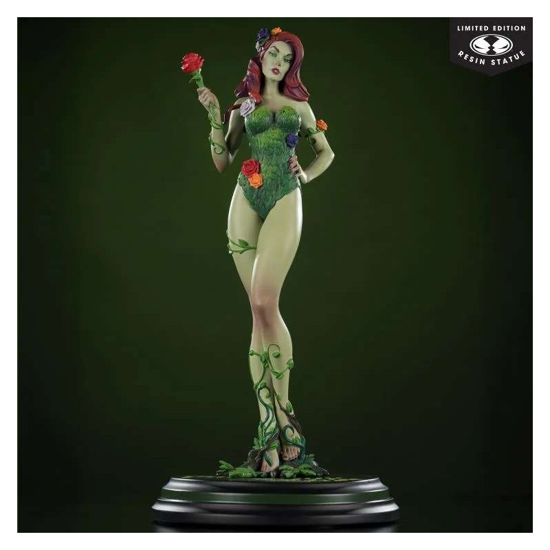 DC COVER GIRLS POISON IVY BY J. SCOTT CAMPBELL STATUA FIGURE MC FARLANE
