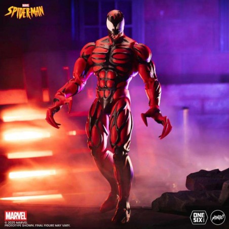 SPIDER-MAN THE ANIMATED SERIES CARNAGE 1/6 SCALE PVC ACTION FIGURE
