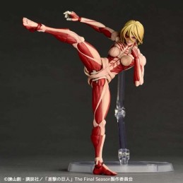 REVOLTECH A.Y. ATTACK ON TITAN FEMALE TITAN RE-RUN ACTION FIGURE KAITENDOH