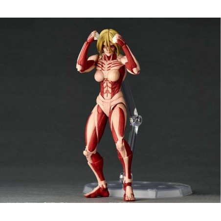 REVOLTECH A.Y. ATTACK ON TITAN FEMALE TITAN RE-RUN ACTION FIGURE