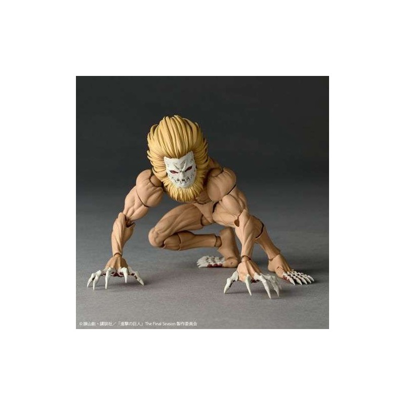 REVOLTECH A.Y. ATTACK ON TITAN JAW TITAN ACTION FIGURE KAITENDOH