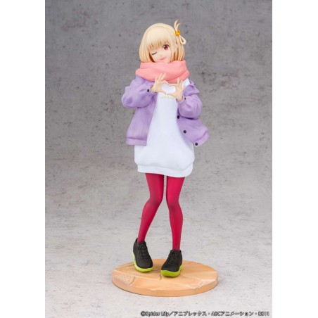 LYCORIS RECOIL CHISATO NISHIKIGI WINTER VERSION STATUA FIGURE