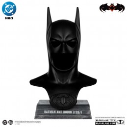 DC DIRECT BATMAN AND ROBIN COWL REPLICA BUSTO 1/3 FIGURE STATUA MC FARLANE