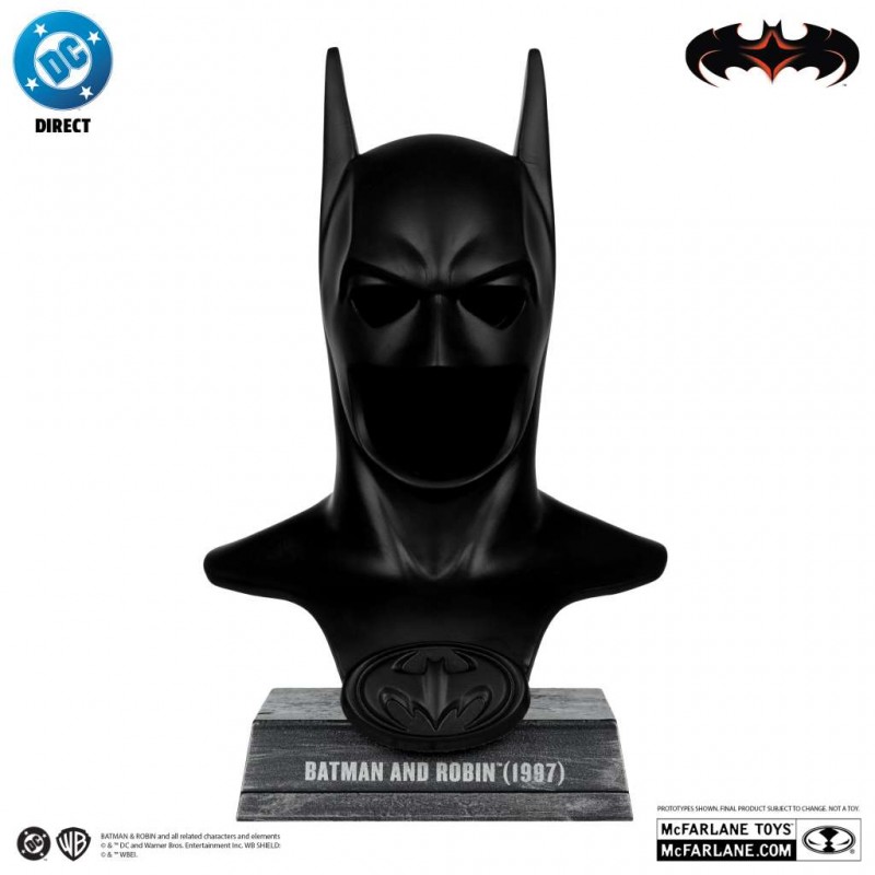 DC DIRECT BATMAN AND ROBIN COWL REPLICA BUSTO 1/3 FIGURE STATUA MC FARLANE DC DIRECT BATMAN AND ROBIN COWL REPLICA BUSTO 1/3 FIGURE STATUA MC FARLANE