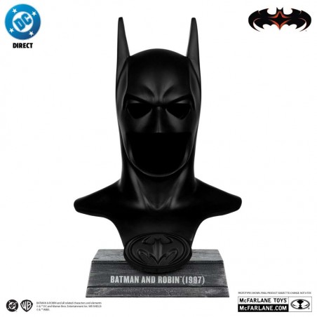 DC DIRECT BATMAN AND ROBIN COWL REPLICA BUSTO 1/3 FIGURE STATUA