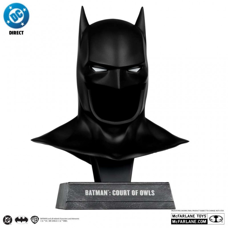MC FARLANE DC DIRECT BATMAN COURT OF OWLS COWL REPLICA BUST 1/3 FIGURE STATUE MC FARLANE DC DIRECT BATMAN COURT OF OWLS COWL REPLICA BUST 1/3 FIGURE STATUE