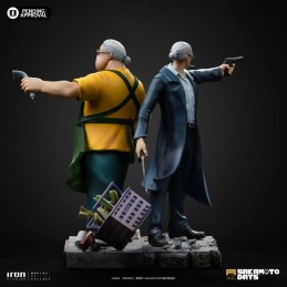 IRON STUDIOS SAKAMOTO DAYS TARO SAKAMOTO ART SCALE DELUXE 1/10 RESIN STATUE FIGURE