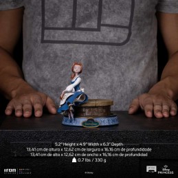 DISNEY'S ANIME PRINCESS BELLE STATUA FIGURE IRON STUDIOS