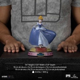 DISNEY'S ANIME PRINCESS CENERENTOLA CINDERELLA STATUA FIGURE IRON STUDIOS