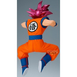 BANPRESTO DRAGON BALL SUPER MATCH MAKERS SUPER SAIYAN GOD GOKU (VS BEERUS) STATUE