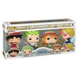 FUNKO FUNKO POP! ONE PIECE 4-PACK BOBBLE HEAD FIGURES
