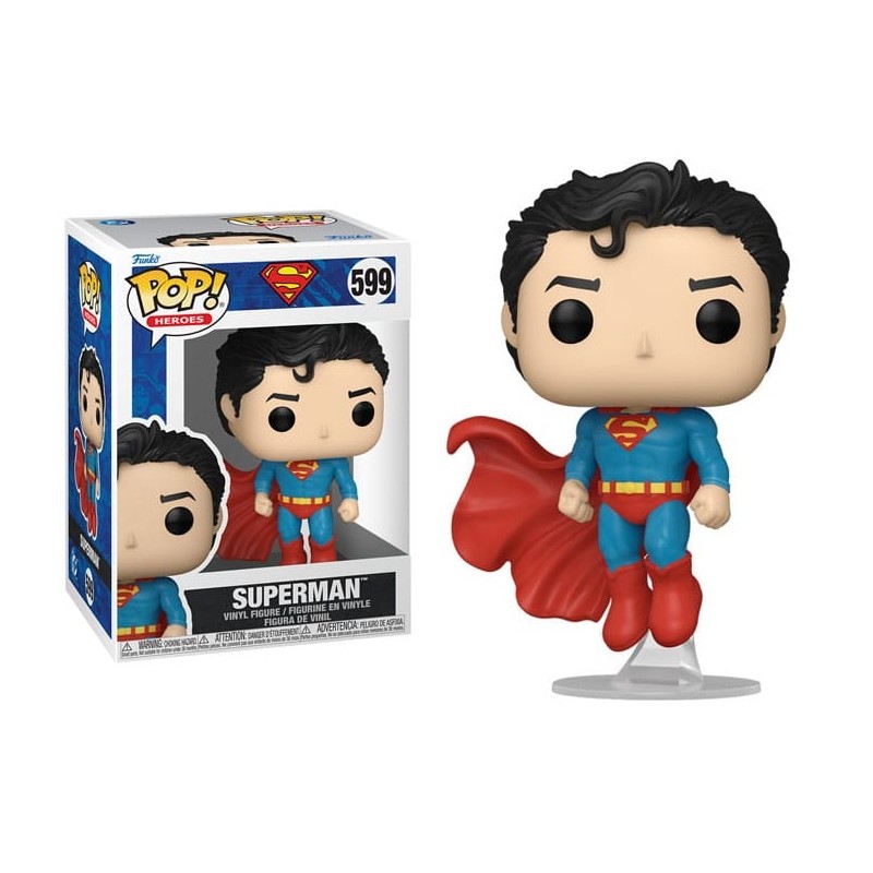 FUNKO FUNKO POP! HEROES SUPERMAN PVC BOBBLE HEAD FIGURE