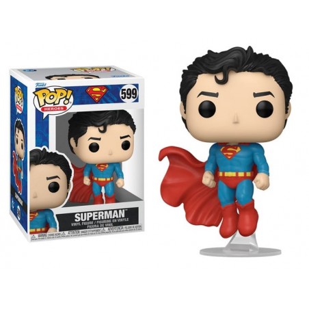 FUNKO POP! SUPERMAN BOBBLE HEAD FIGURE