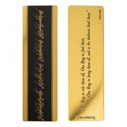 CINEREPLICAS THE LORD OF THE RINGS ONE RING METAL BOOKMARK