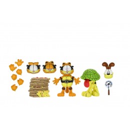 NECA GARFIELD X TMNT GARFELLO & SIDEKICK ODIE ULTIMATE 2-PACK ACTION FIGURE