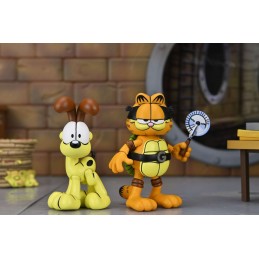 NECA GARFIELD X TMNT GARFELLO & SIDEKICK ODIE ULTIMATE 2-PACK ACTION FIGURE