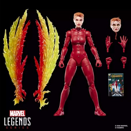 MARVEL LEGENDS MINI COMICS SERIES PHOENIX RACHEL SUMMERS ACTION FIGURE